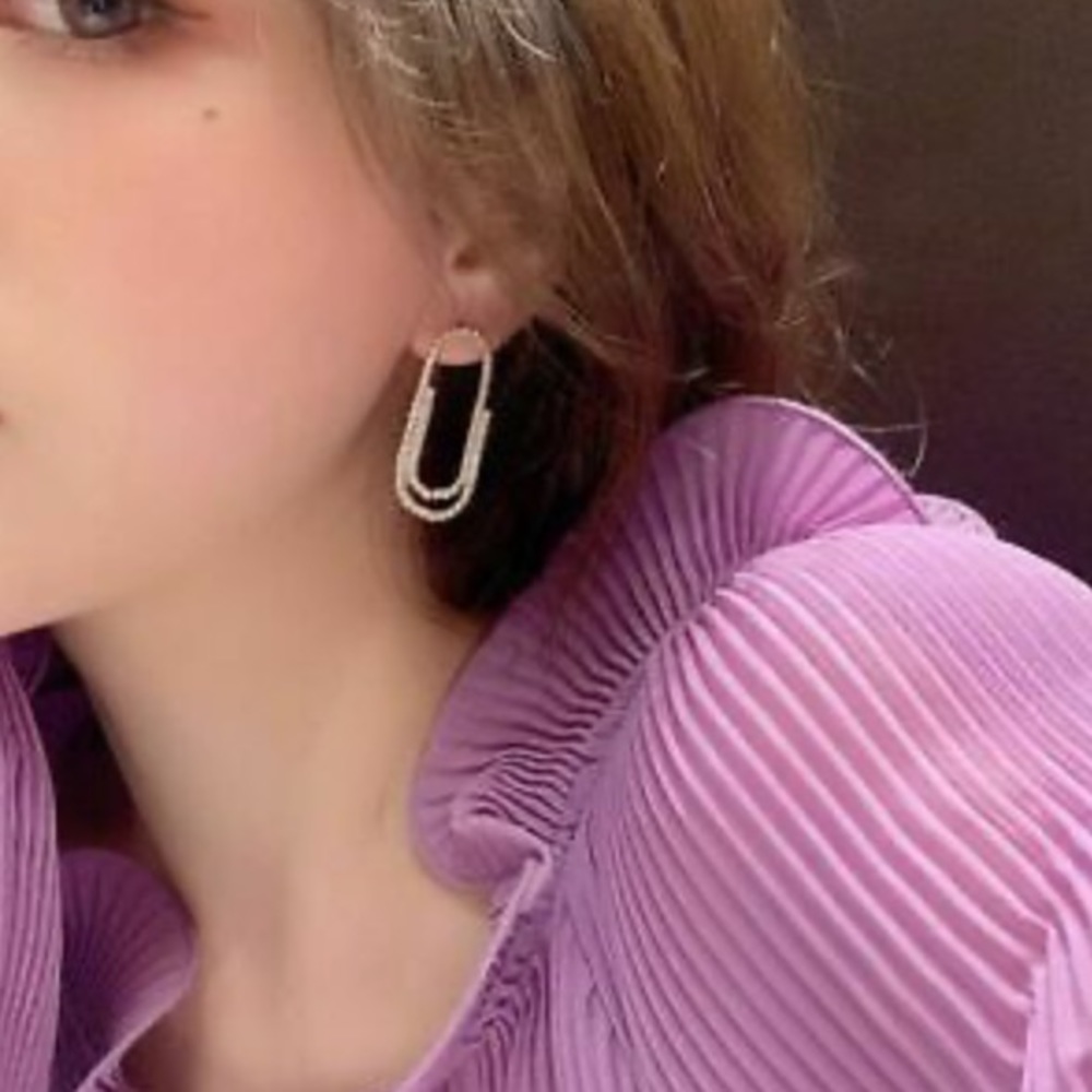 New Sterling silver luxury earrings - Picture 2 of 2